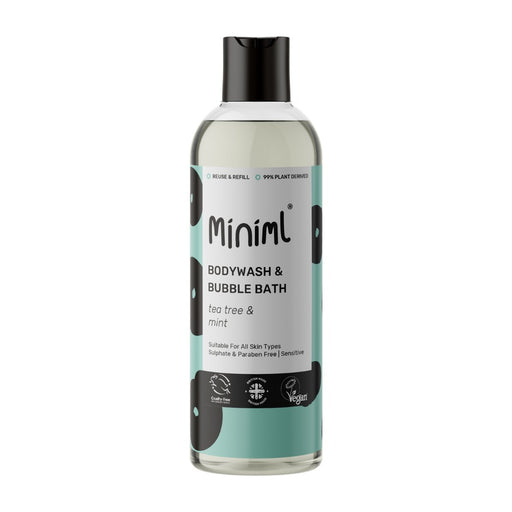 Miniml Bodywash & Bubble Tea Tree 500ml