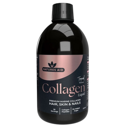 Natures Aid Collagen Liquid Tropical 500ml