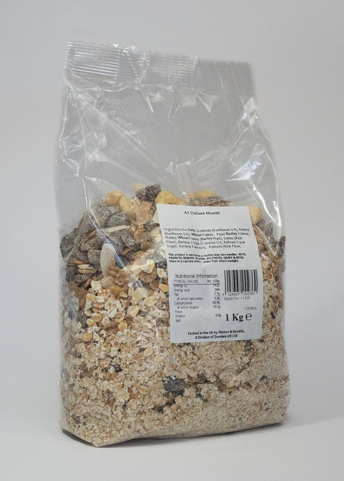 Seaford Wholefoods A1 Deluxe Muesli 1KG