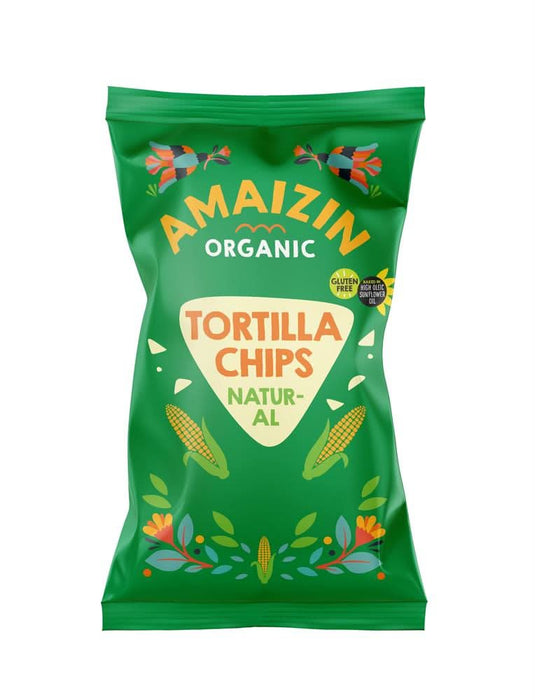 Amaizin Org Natural Corn Chips 150g