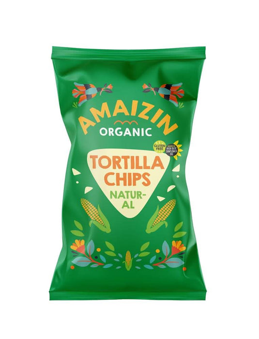 Amaizin Org Natural Corn Chips 250g