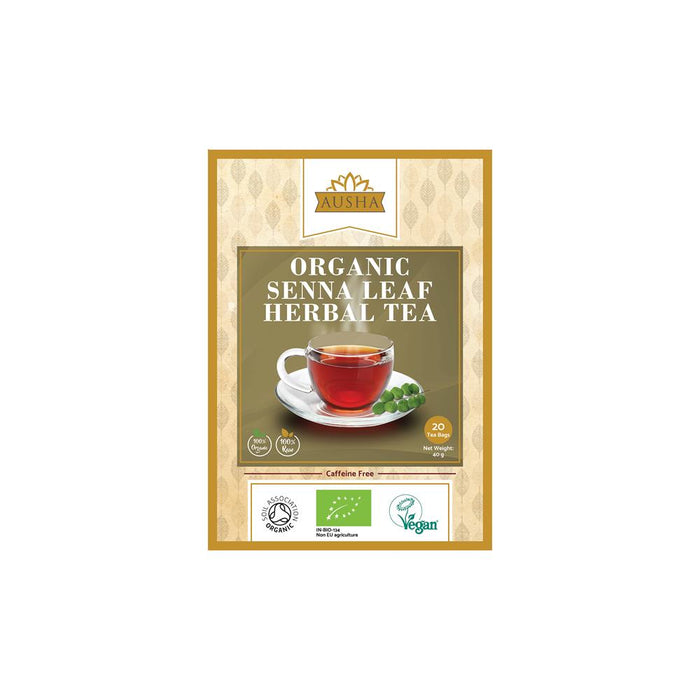 Ausha Organic Senna Herbal Tea 20 Bags