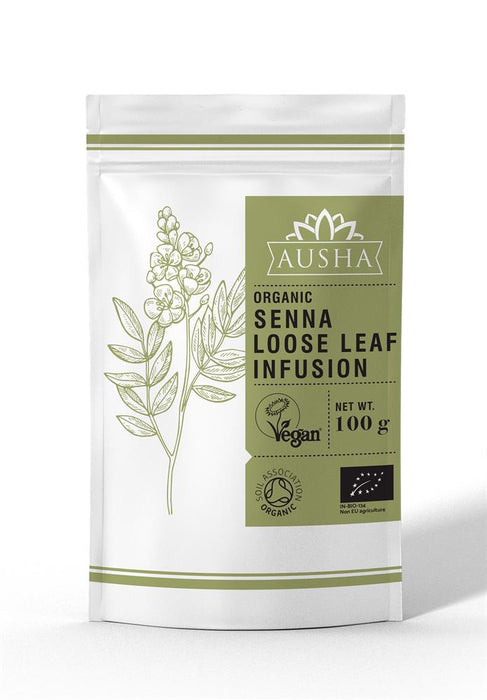 Ausha Organic Senna Loose Leaf Tea 10og