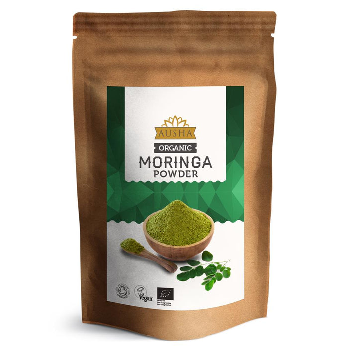 Ausha Organic Moringa Powder 100g