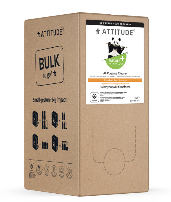 Attitude All Purpose Cleaner - Citrus Zest 2L