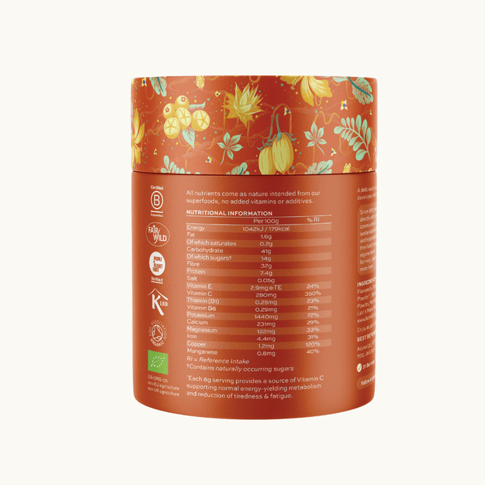 Aduna Energy Blend 250g - Organic Baobab Maca Guarana Powder