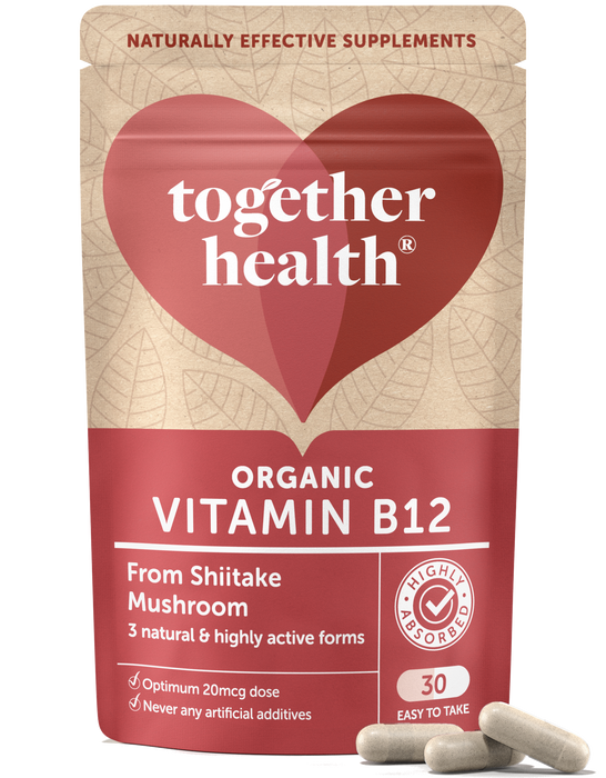 Together Health Organic Mushroom B12 30 Capsules