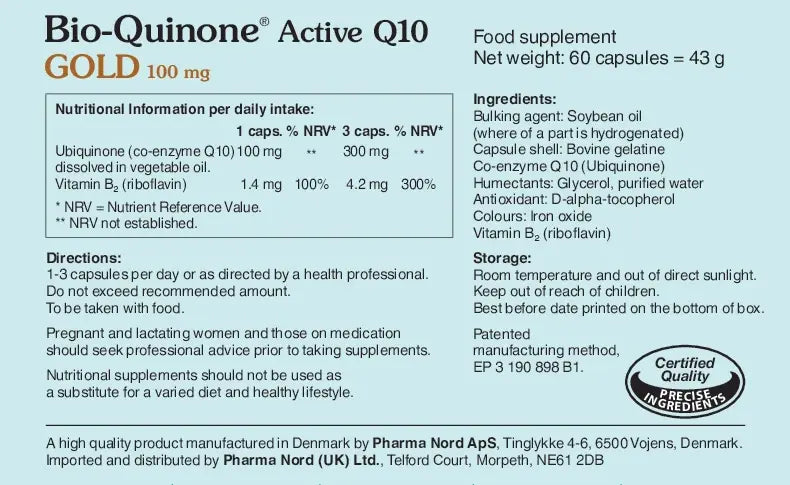 Pharma Nord Bio-Quinone Q10 Super 30mg 60 Capsules