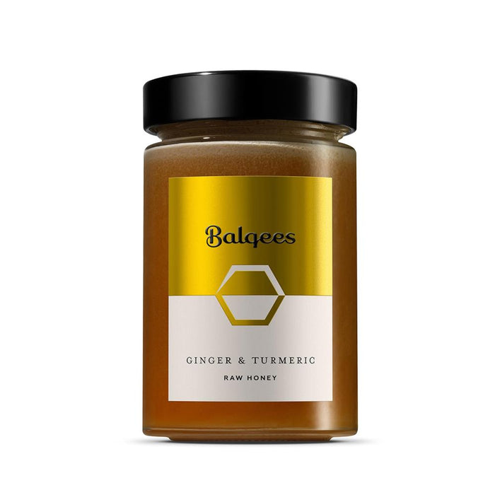 Balqees Raw Honey Ginger & Turmeric 250g