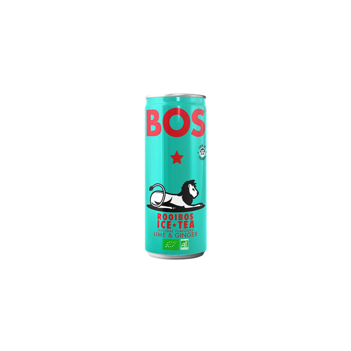 Bos Rooibos Lime & Ginger Ice Tea 250ml