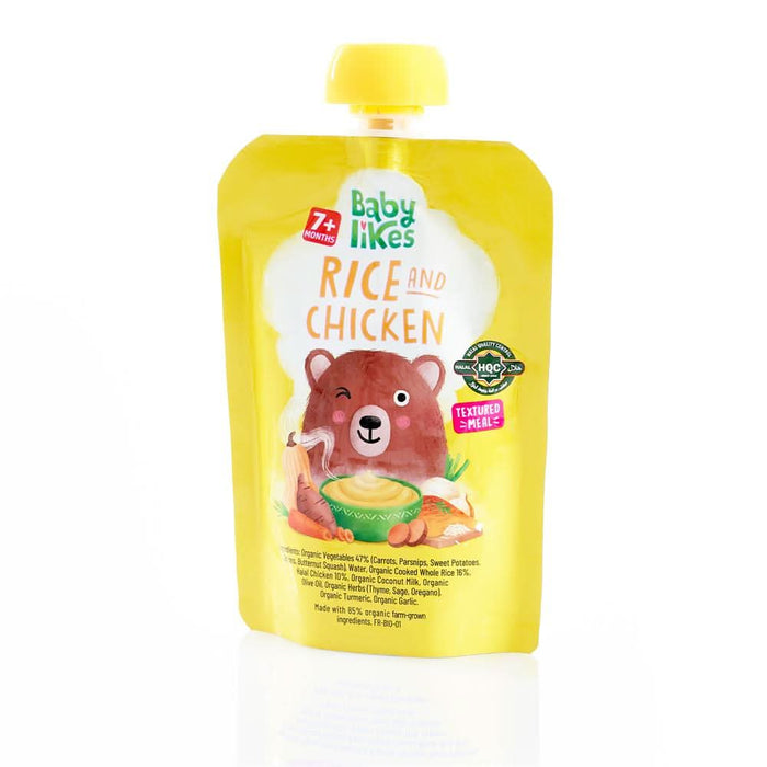 Baby Likes Rice & Chicken 130g