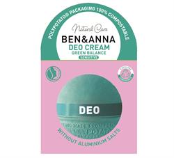 Ben and Anna Deo Cream Green Balance 40g