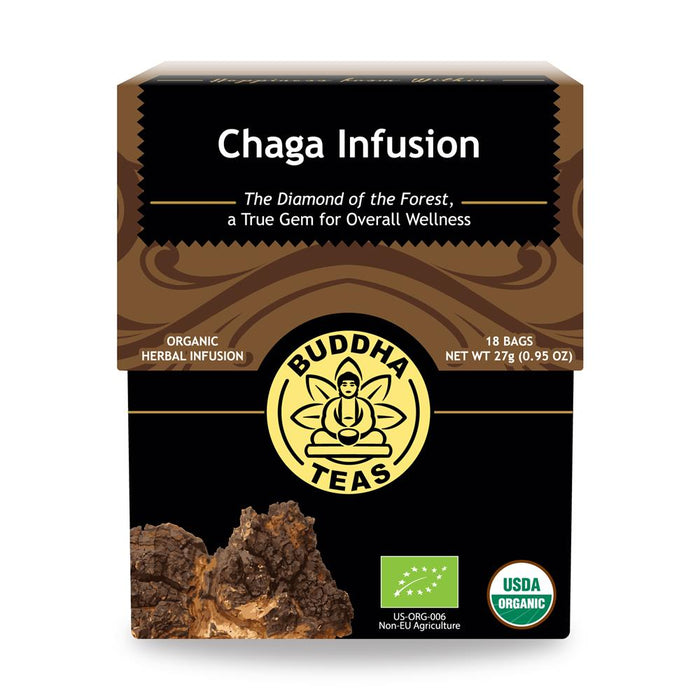 Buddha Teas Chaga Infusion 18 Bags