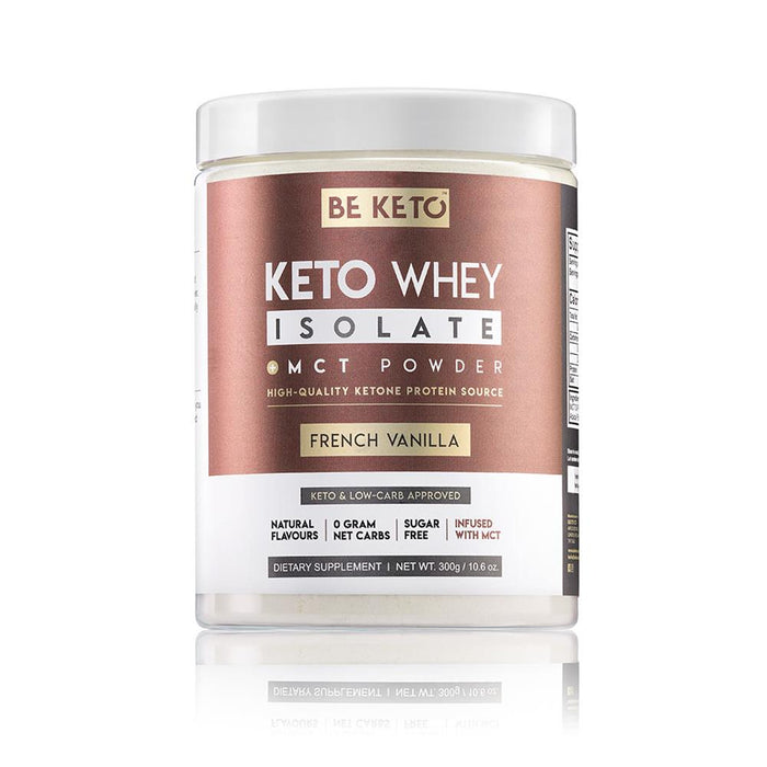 BeKeto Keto Whey Isolate+MCT Vanilla 300g