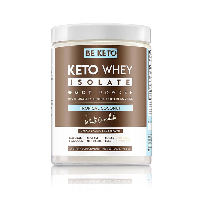 BeKeto Keto Whey Isolate+MCT Coconut 300g