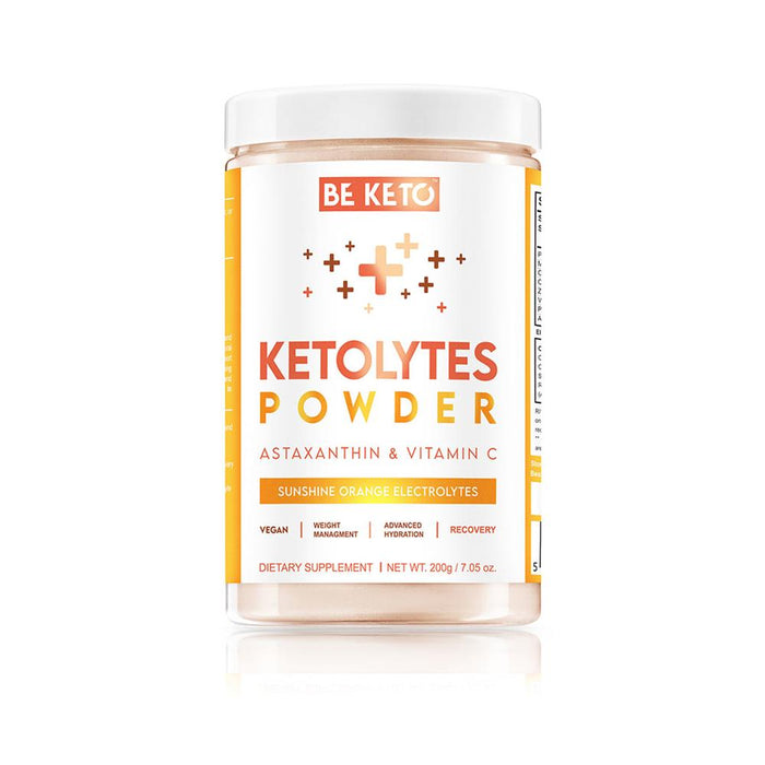 BeKeto Keto Electrolytes Orange 200g
