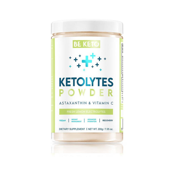 BeKeto Keto Electrolytes Fresh Lemon 200g