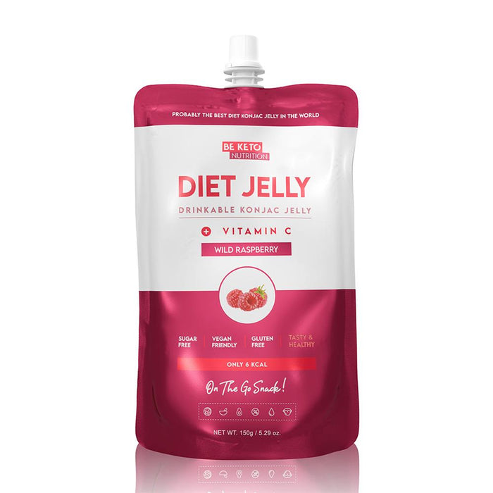 BeKeto Diet Jelly Konjac Strawberry 150g