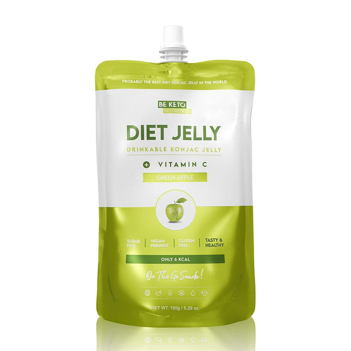 BeKeto Diet Jelly Konjac Green Apple 150g