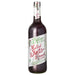 Non-alcoholic mulled winter punch in a clear glass bottle with festive label, by Belvoir.