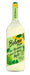Belvoir Non-Alcoholic Lime & Yuzu Mojito in clear glass bottle with vibrant green label featuring mint leaves.