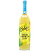 Belvoir Sicilian Lemon & Lime Cordial in a clear glass bottle with a yellow label and no added sugar.