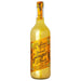 Golden bottle of Belvoir Spiced Ginger Punch with decorative orange label, ready to drink, non-alcoholic beverage.