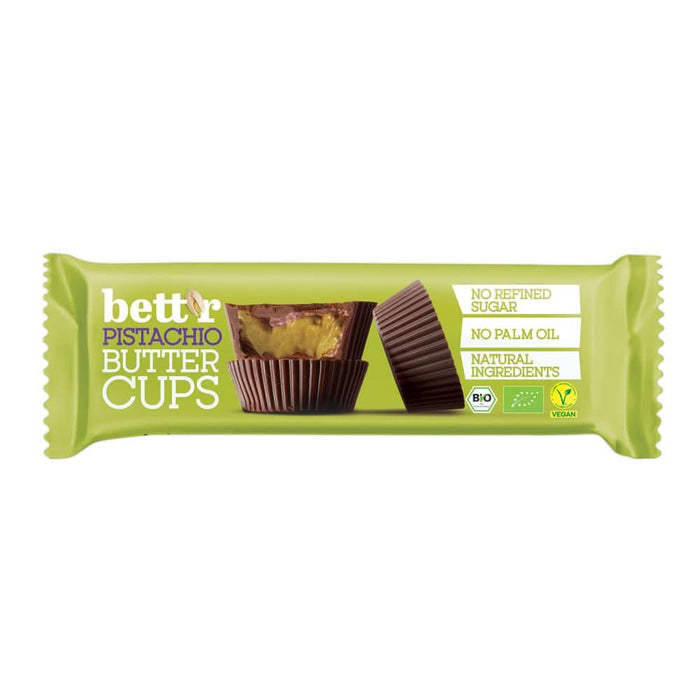Bettr Nut Butter Cups with Pistachio 39g