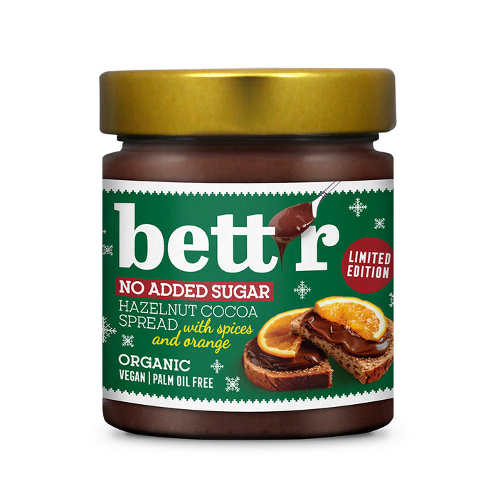 Bettr Christmas Spread with Spices 250g