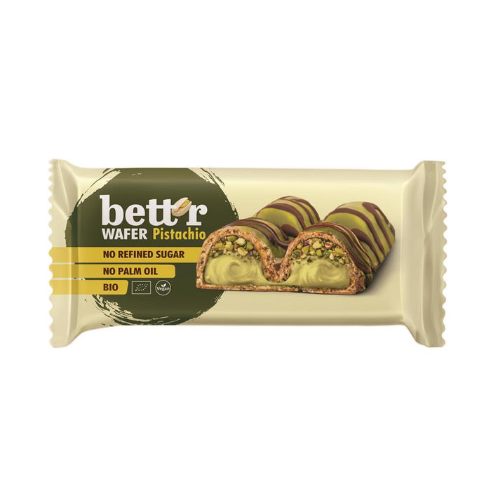 Bettr Wafer Bar with Pistachio Cream 34g
