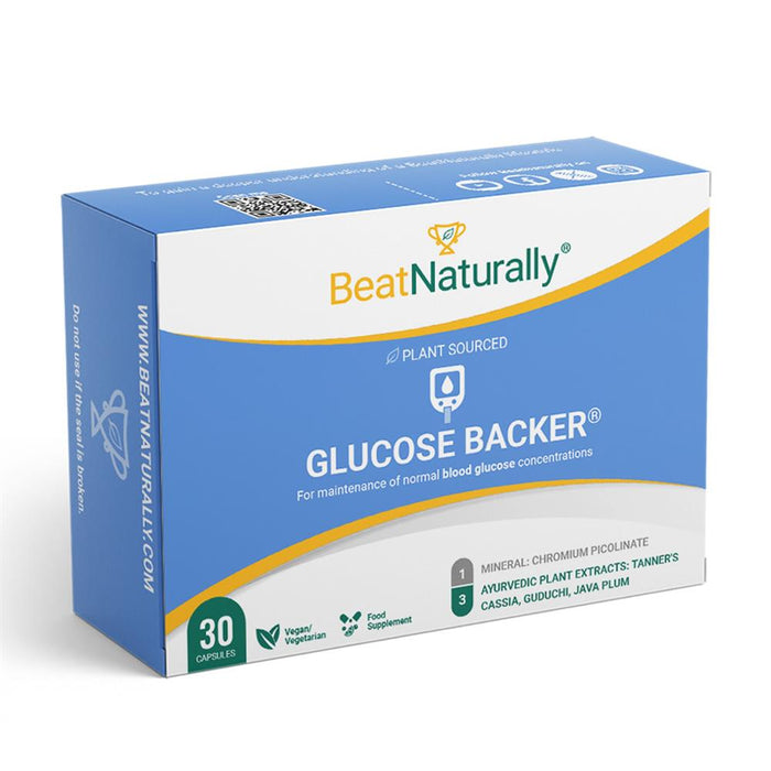BeatNaturally Glucose Backer 30 Capsules