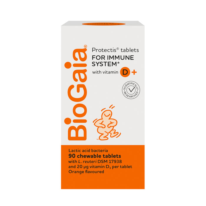 BioGaia Protectis Vit D+ 90 Tablets