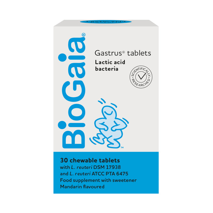BioGaia Gastrus Mandarin 30 Tablets