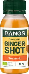 Bangs Organic Ginger Turmeric Shot 60ml