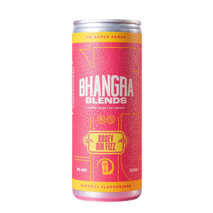 Bhangra Blends Gin & Rose Cocktail 250ml