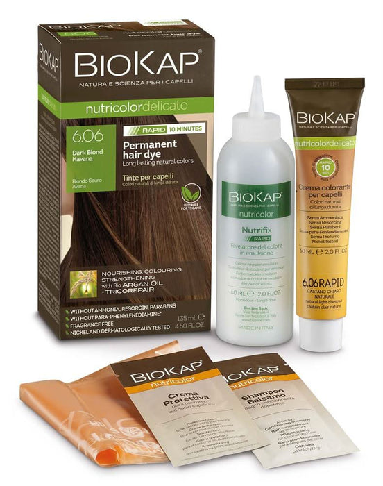 BioKap Dark Blond Havana 6.06 Dye 140ml