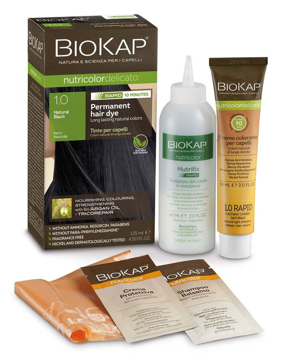 BioKap Natural Black 1.0 Hair Dye 135ml