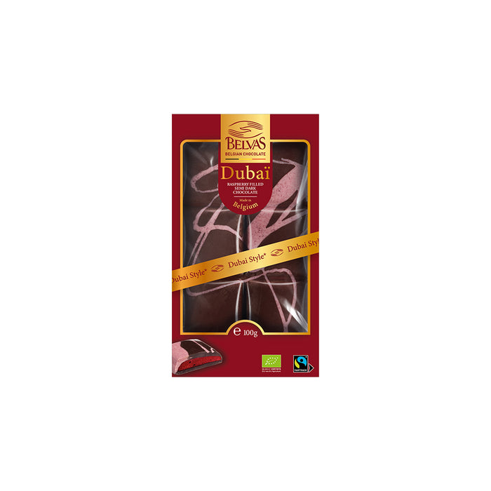 Belvas Dubai Semi Dark Raspberry 100g