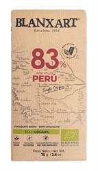 Blanxart 83% PERU Chocolate Bar 75g