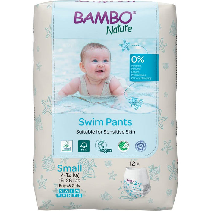 Bambo Nature Swim Pants Small 12 Pack