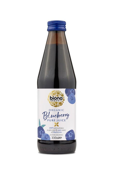 Biona Organic Pure Blueberry Juice 330ml