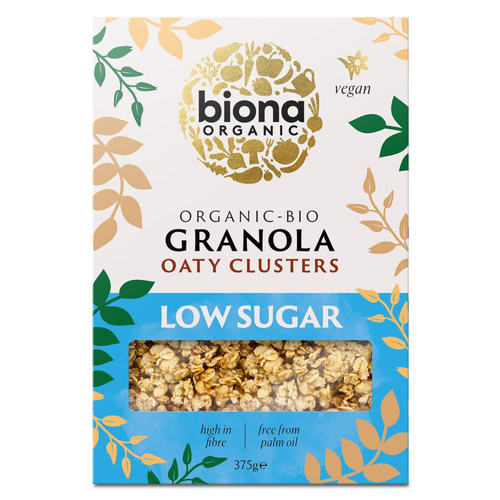 Biona Organic Granola Oaty Low Sugar 375g