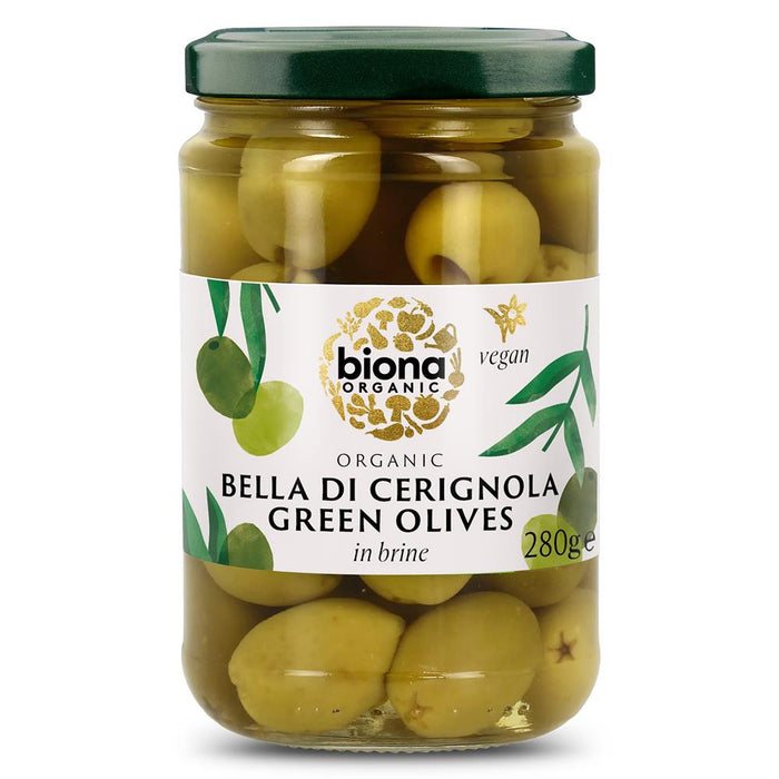 Biona Organic Bella Di Cerignola Olives 280g