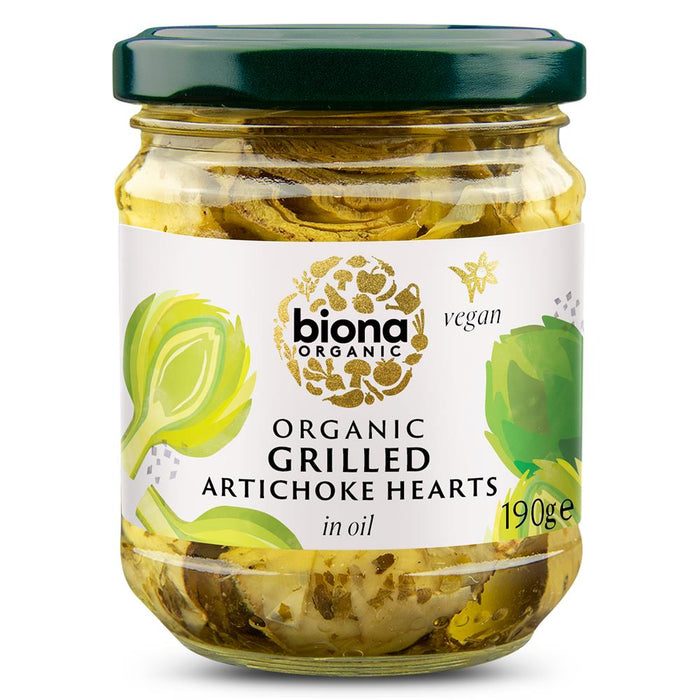 Biona Organic Grilled Artichokes 190g