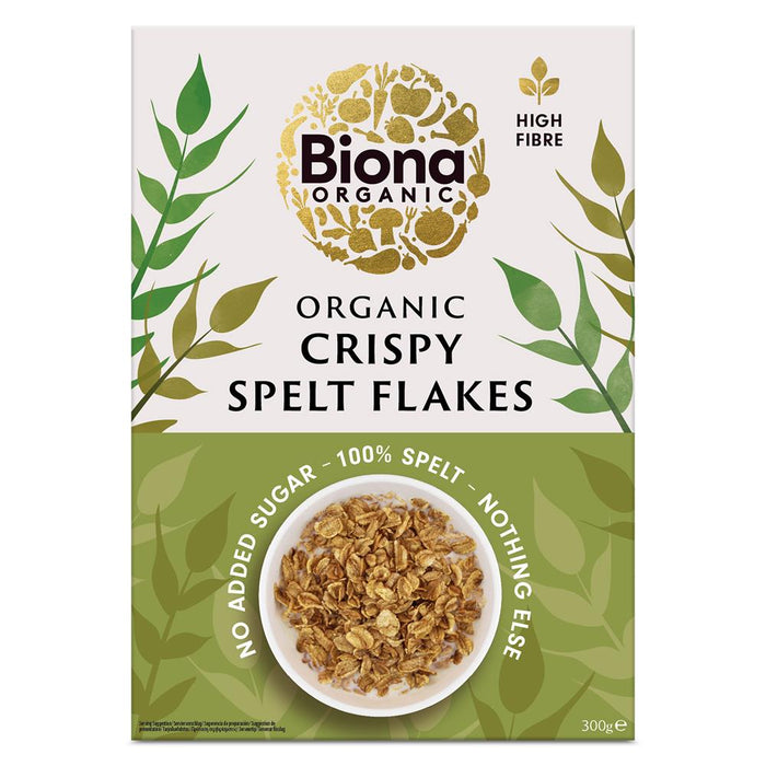 Biona Organic Crispy Spelt Flakes 300g