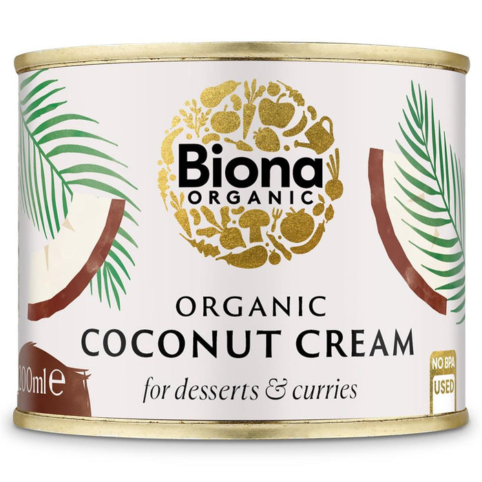 Biona Organic Coconut Cream 200ml