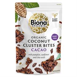 Biona Coconut Cluster Bites Cacao Organic
