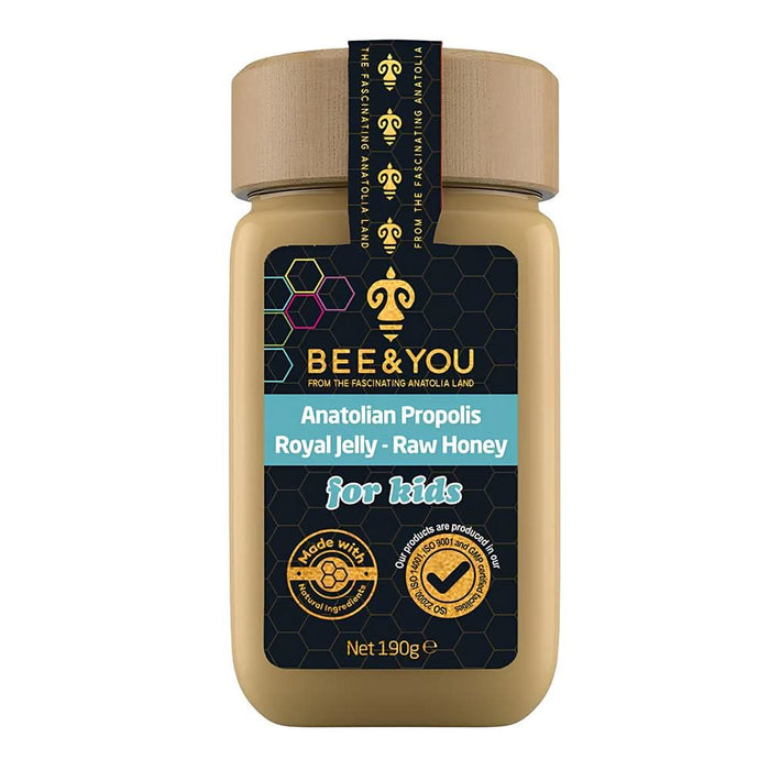 Bee and You PropolisRoyalJellyHoneyMixKids 190g