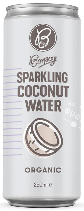 Bonsoy Sparkling Coconut Water - Orig 250ml