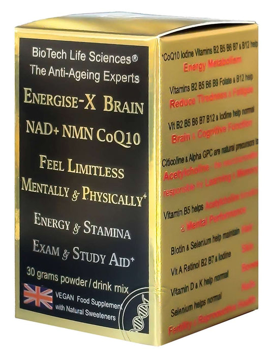 BioTech Life Sciences NMN NAD+ CoQ10 Brain powder 30g
